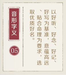 海口哪里起名专业-起名流程五